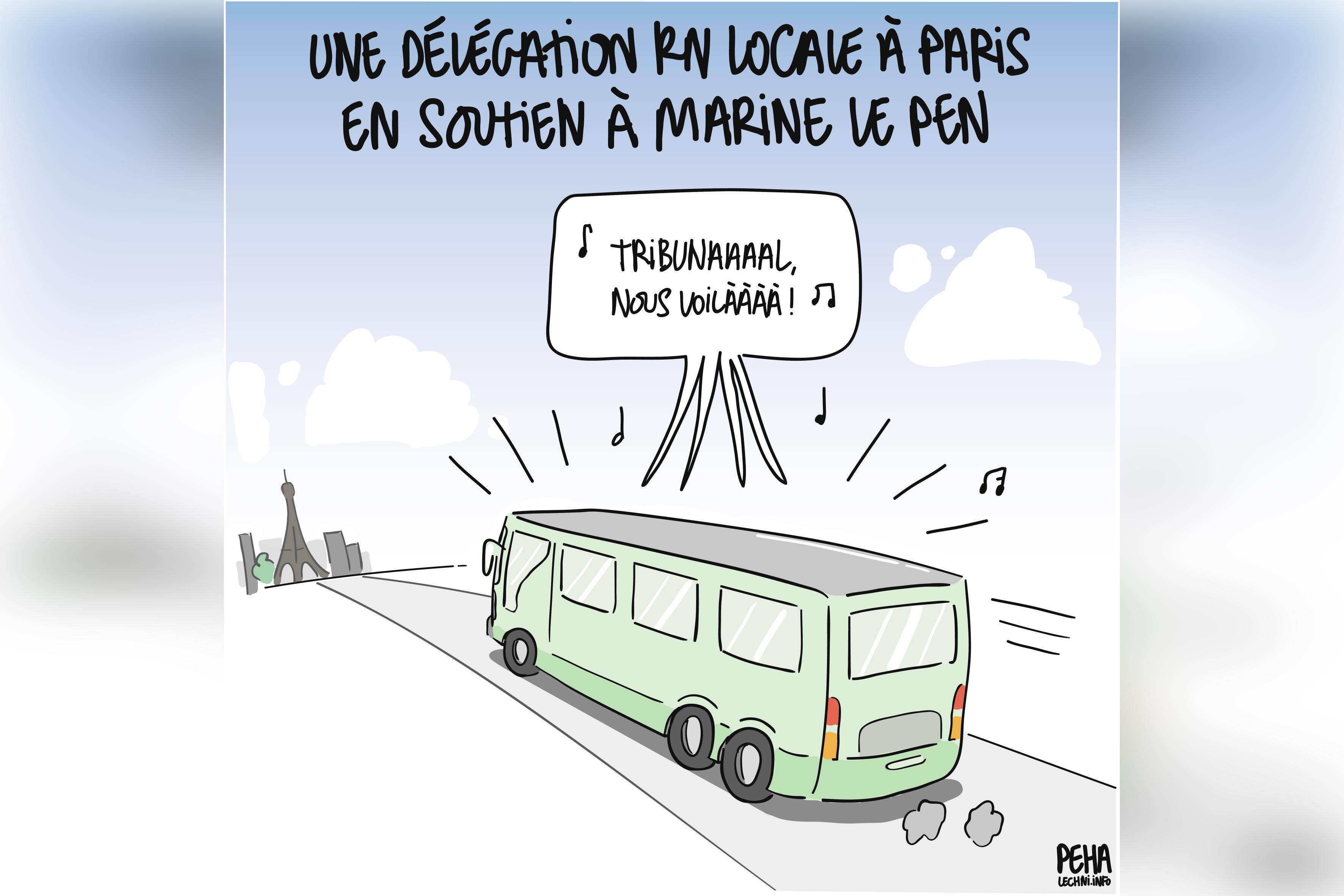 Le coup de crayon, par Peha – 09 avril 2025
