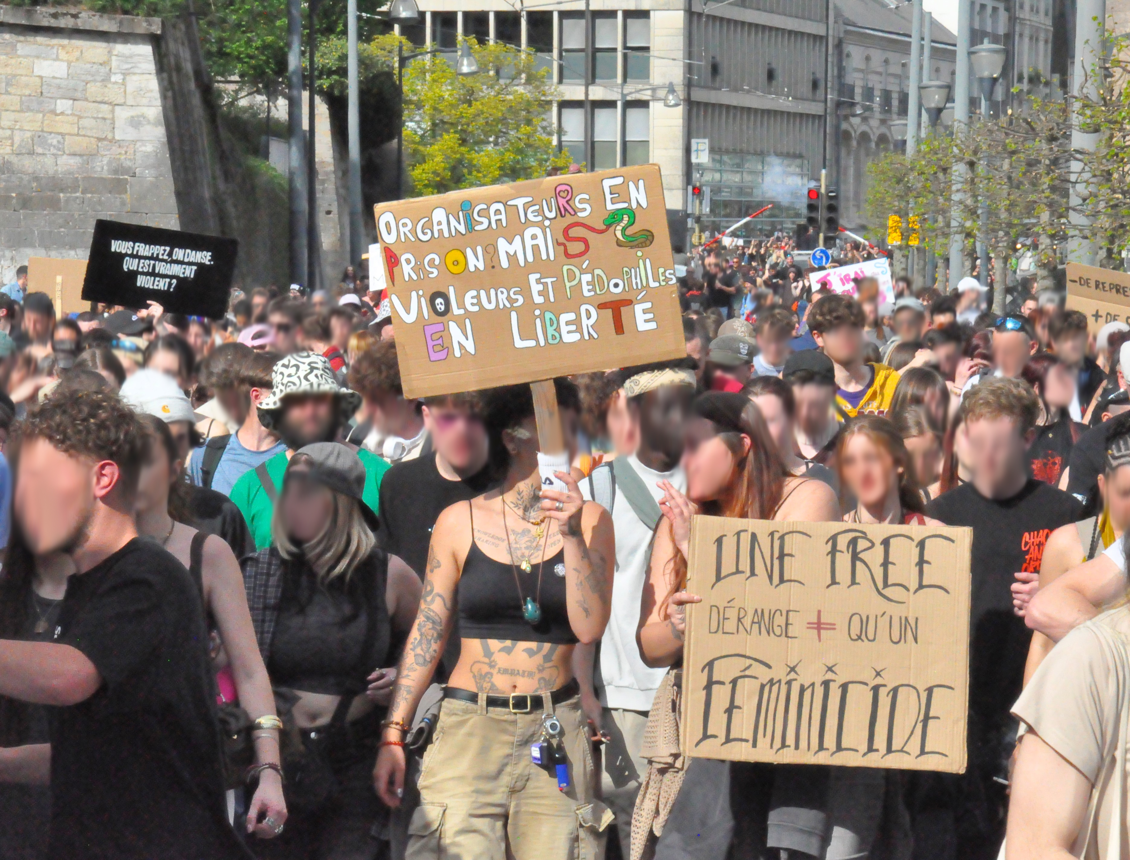 Contre la répression des « free-parties », plus de cinq cents manifestant·e·s à Besançon