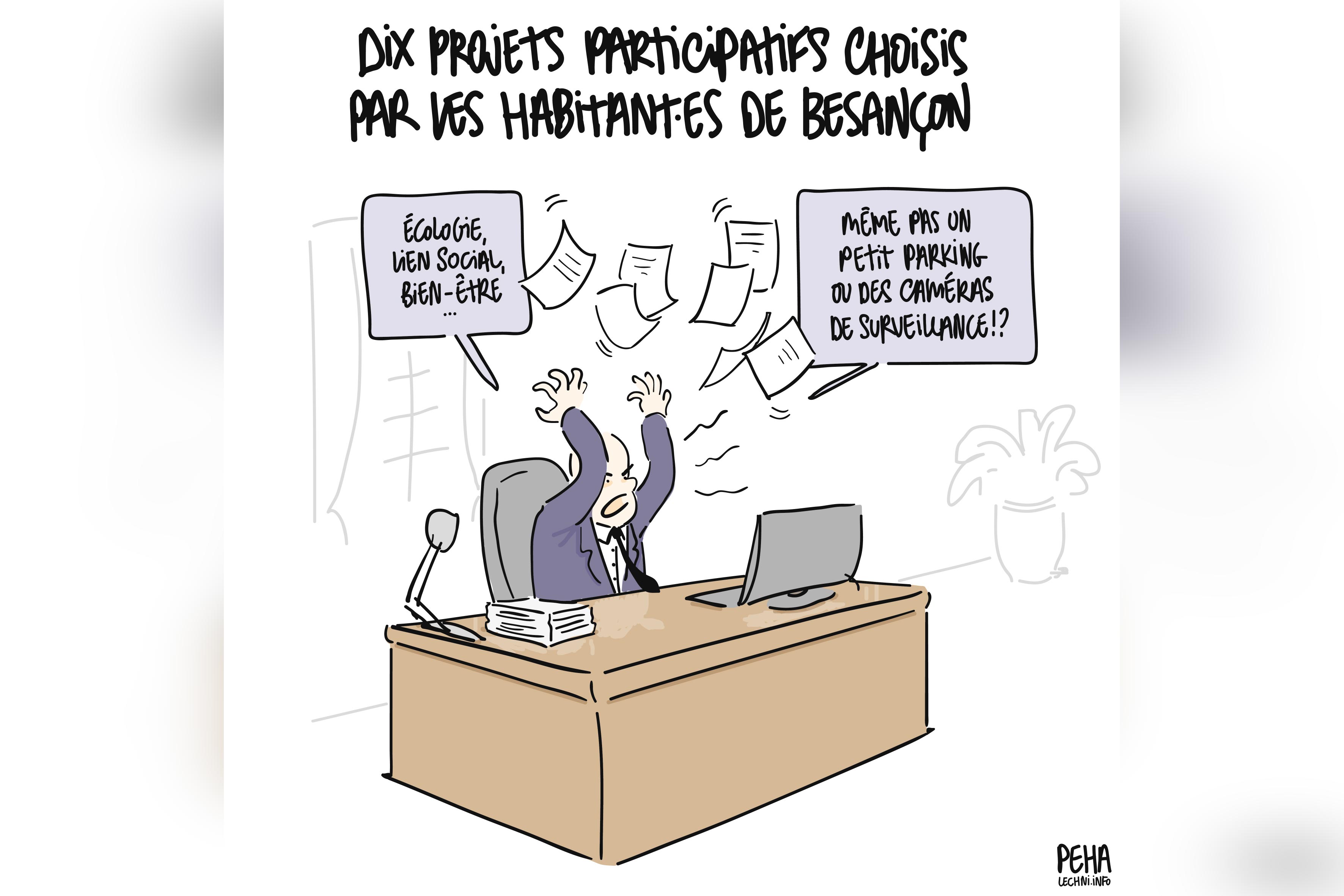 Le coup de crayon, par Peha – 23 juillet 2025