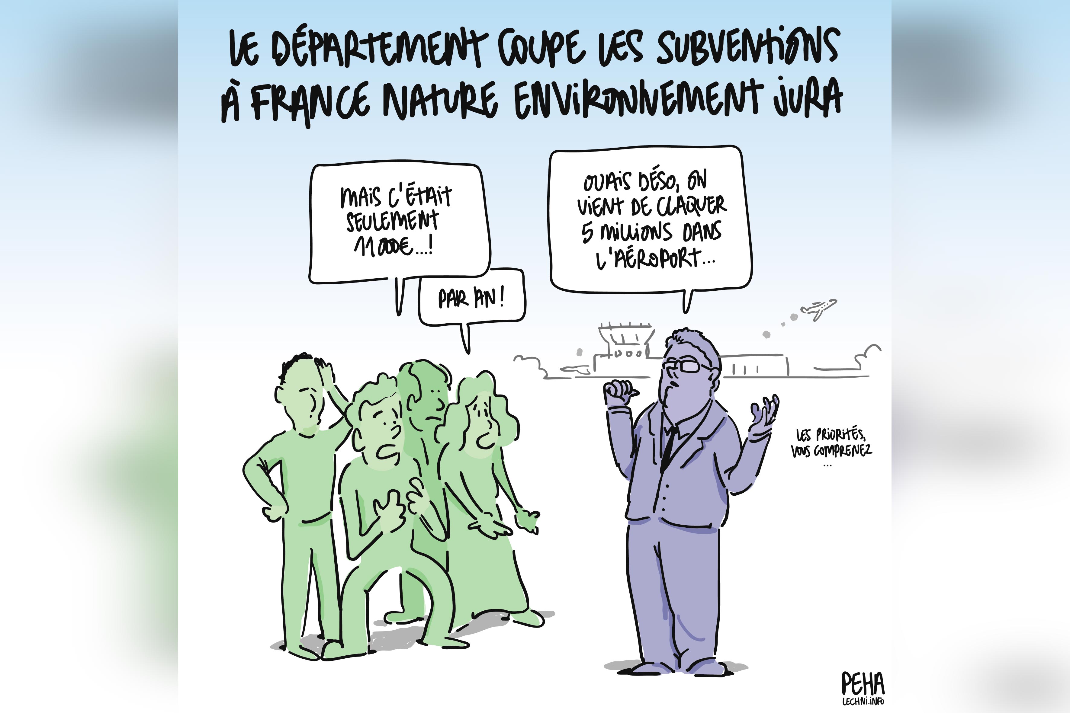 Le coup de crayon, par Peha – 30 juillet 2025