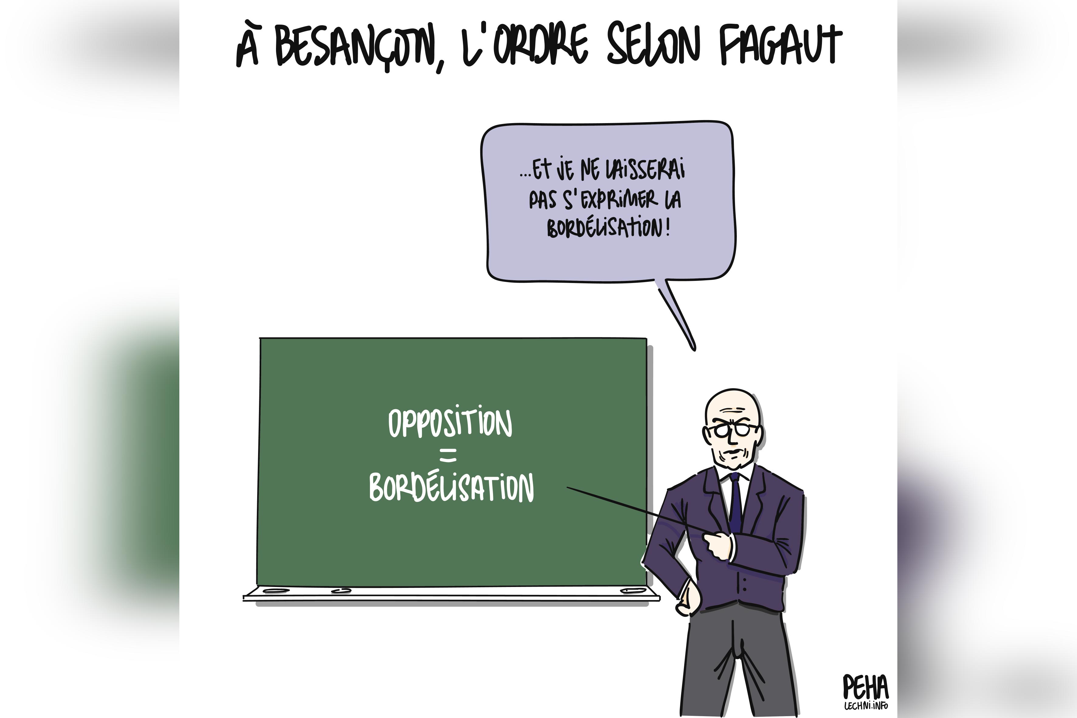 Le coup de crayon, par Peha – 01 avril 2026