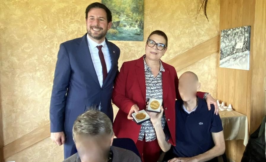 La présidente du département, Christine Bouquin, « médaillée » par un député d’extrême droite
