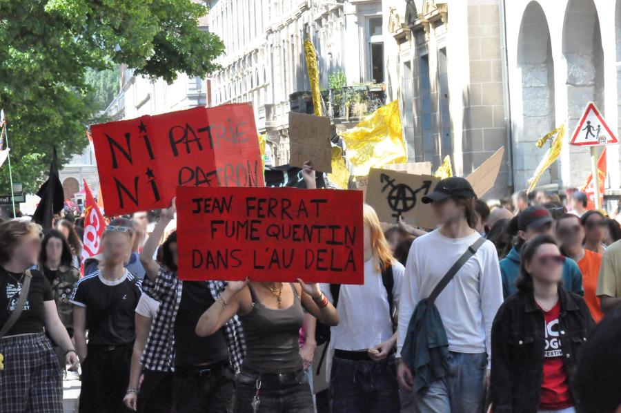 À la manif du 1er mai, 3 000 participant·e·s sur Besançon