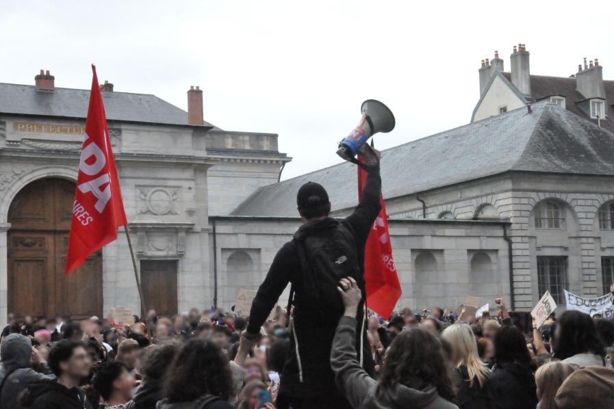 Besançon : jusqu’à 1 500 manifestant·e·s à la manifestation intersyndicale