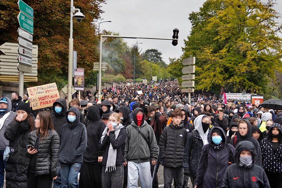 Malgré l&rsquo;interdiction, forte mobilisation à Besançon ce 24 octobre